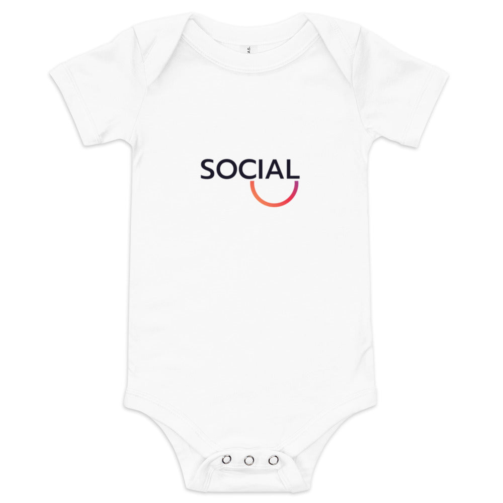 Baby Social short sleeve one piece