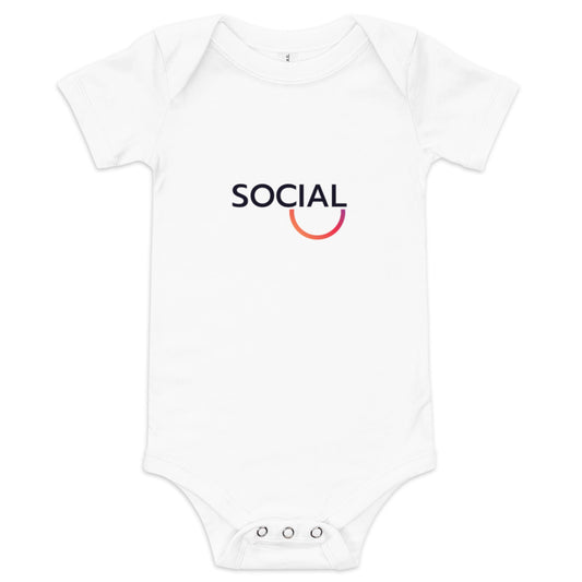 Baby Social short sleeve one piece