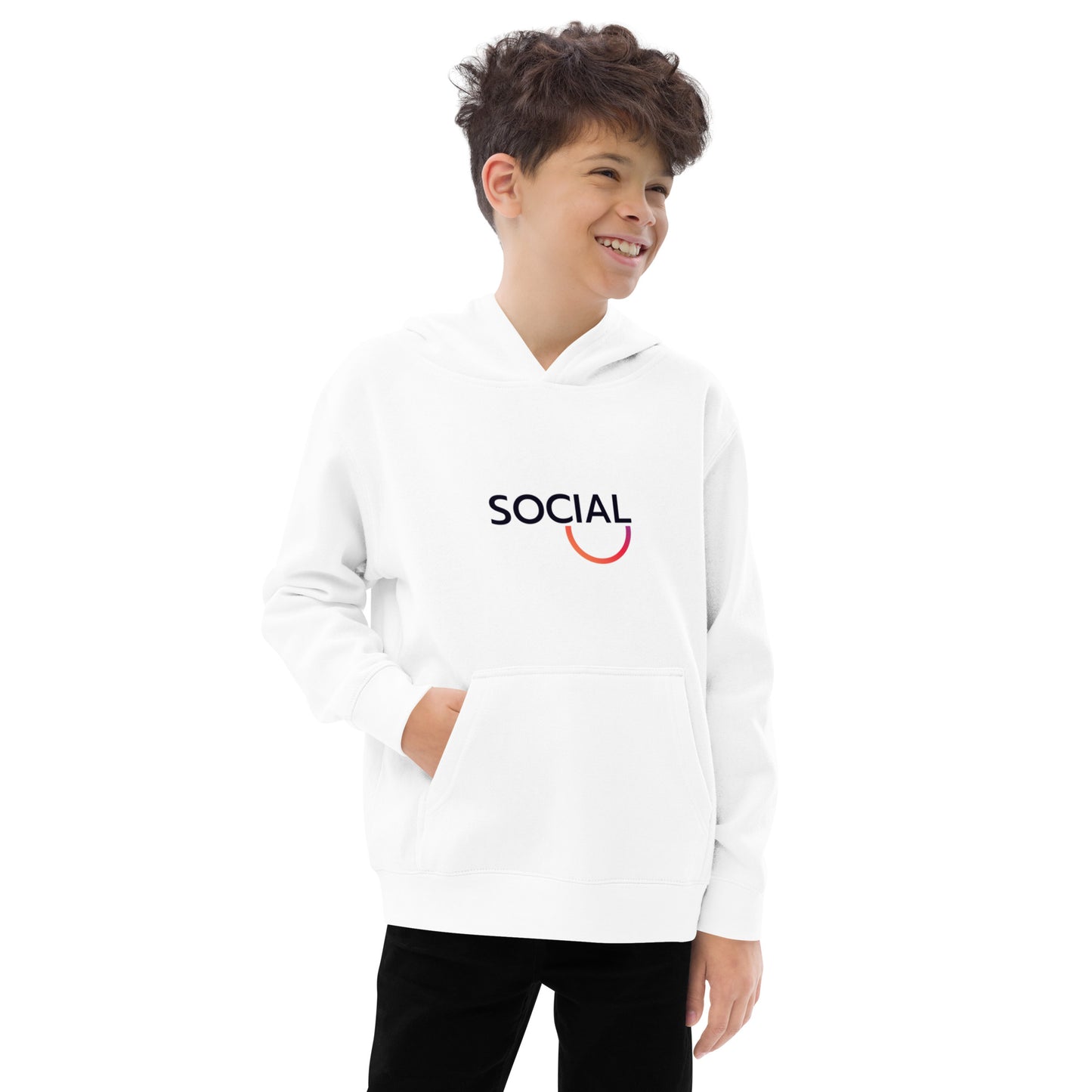 Kids Social hoodie