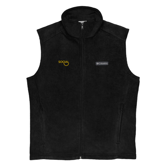 Men’s Social Columbia fleece vest