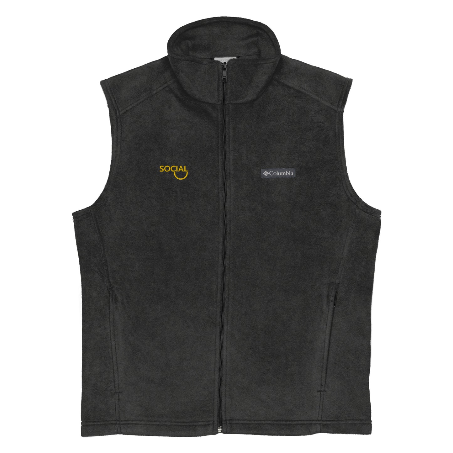 Men’s Social Columbia fleece vest