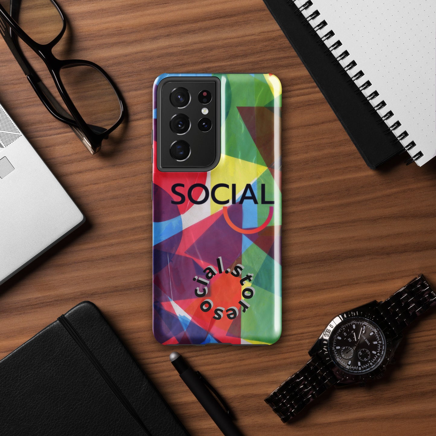 Premium Social case for Samsung®