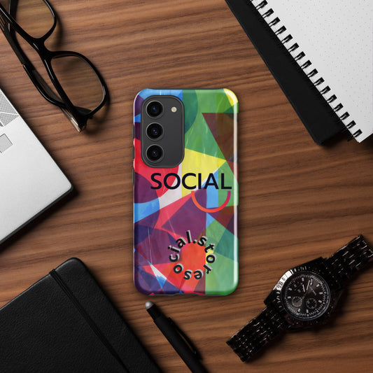 Premium Social case for Samsung®