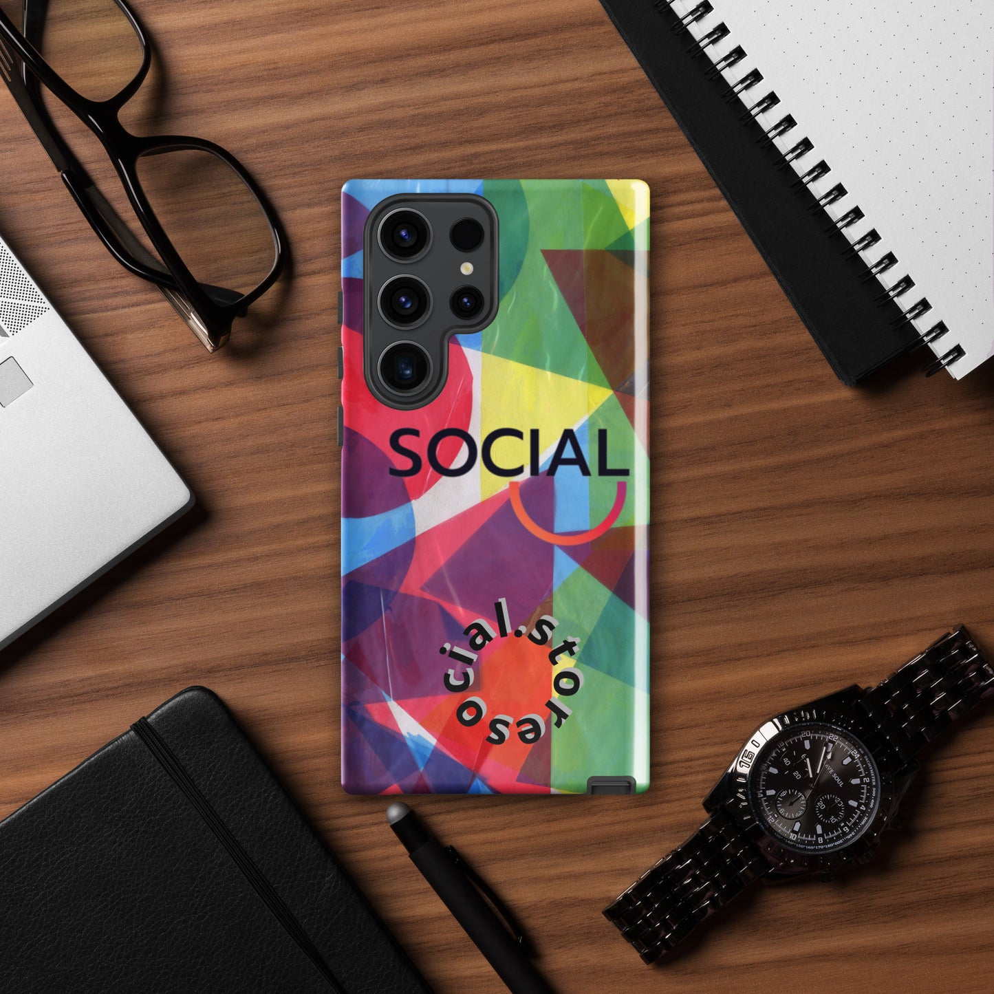 Premium Social case for Samsung®