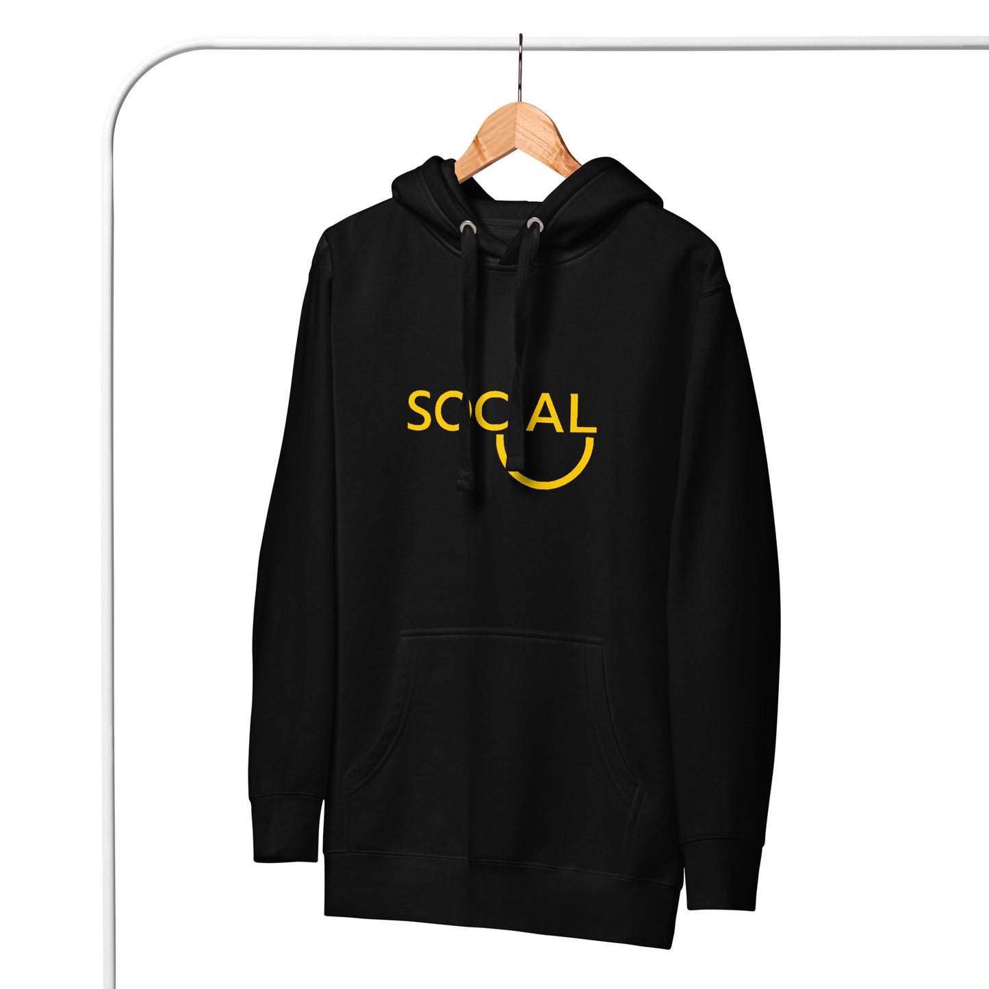 Unisex Social gold Hoodie