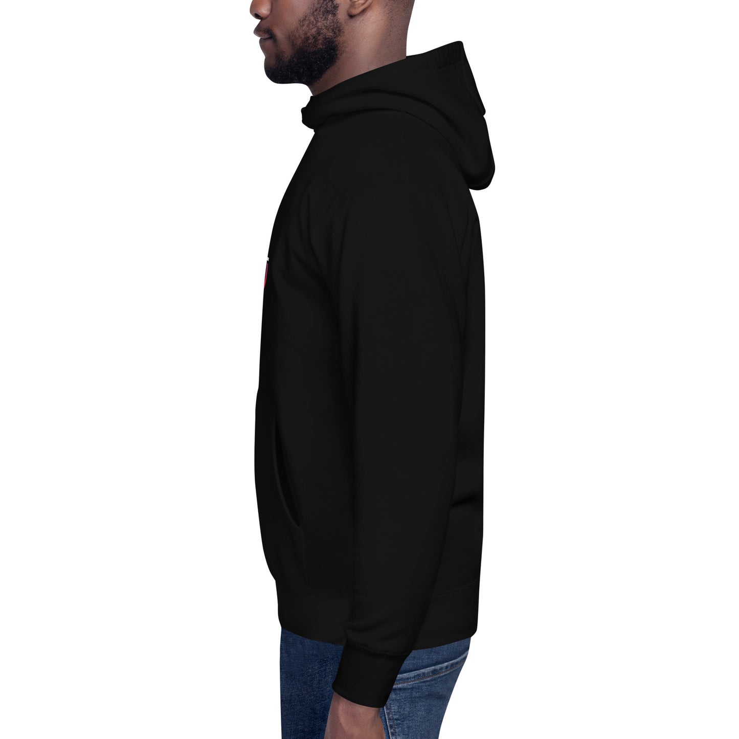 Unisex Social Black Hoodie