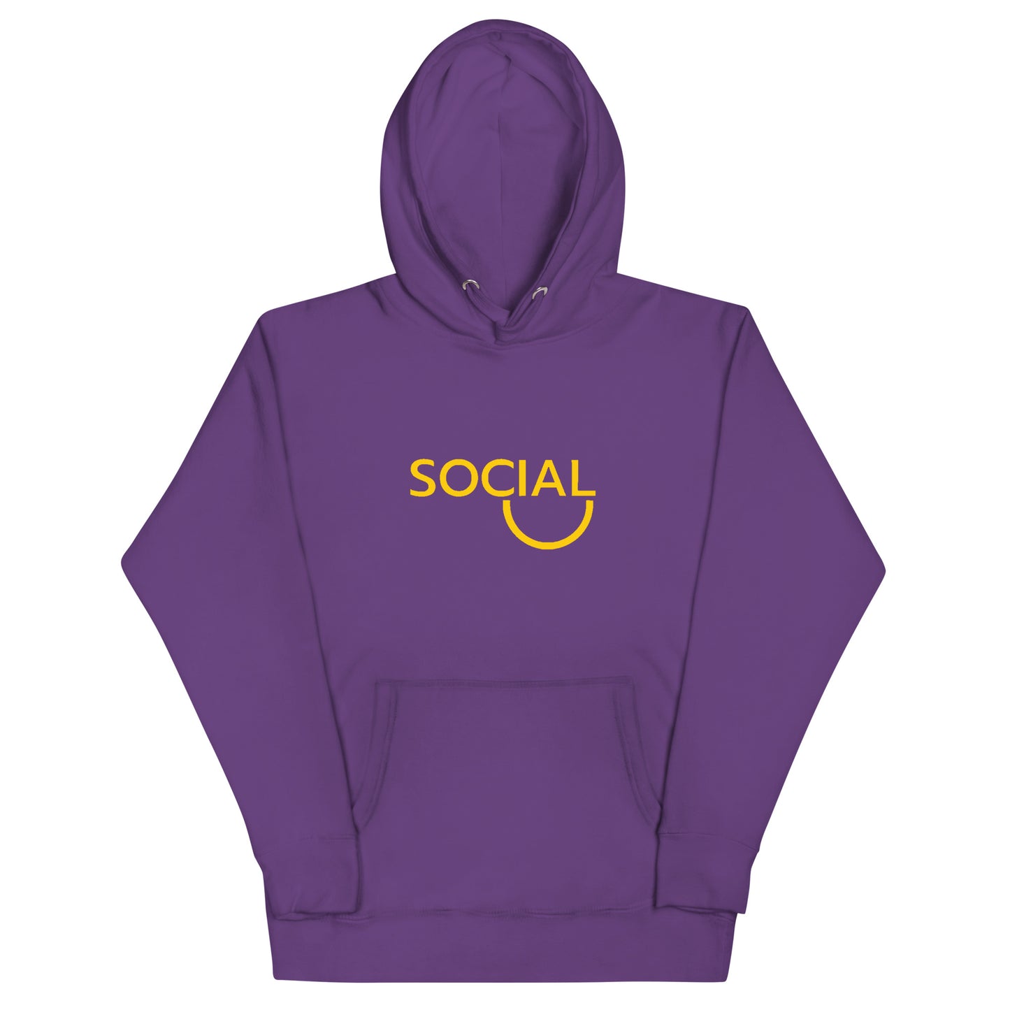 Unisex Social gold Hoodie